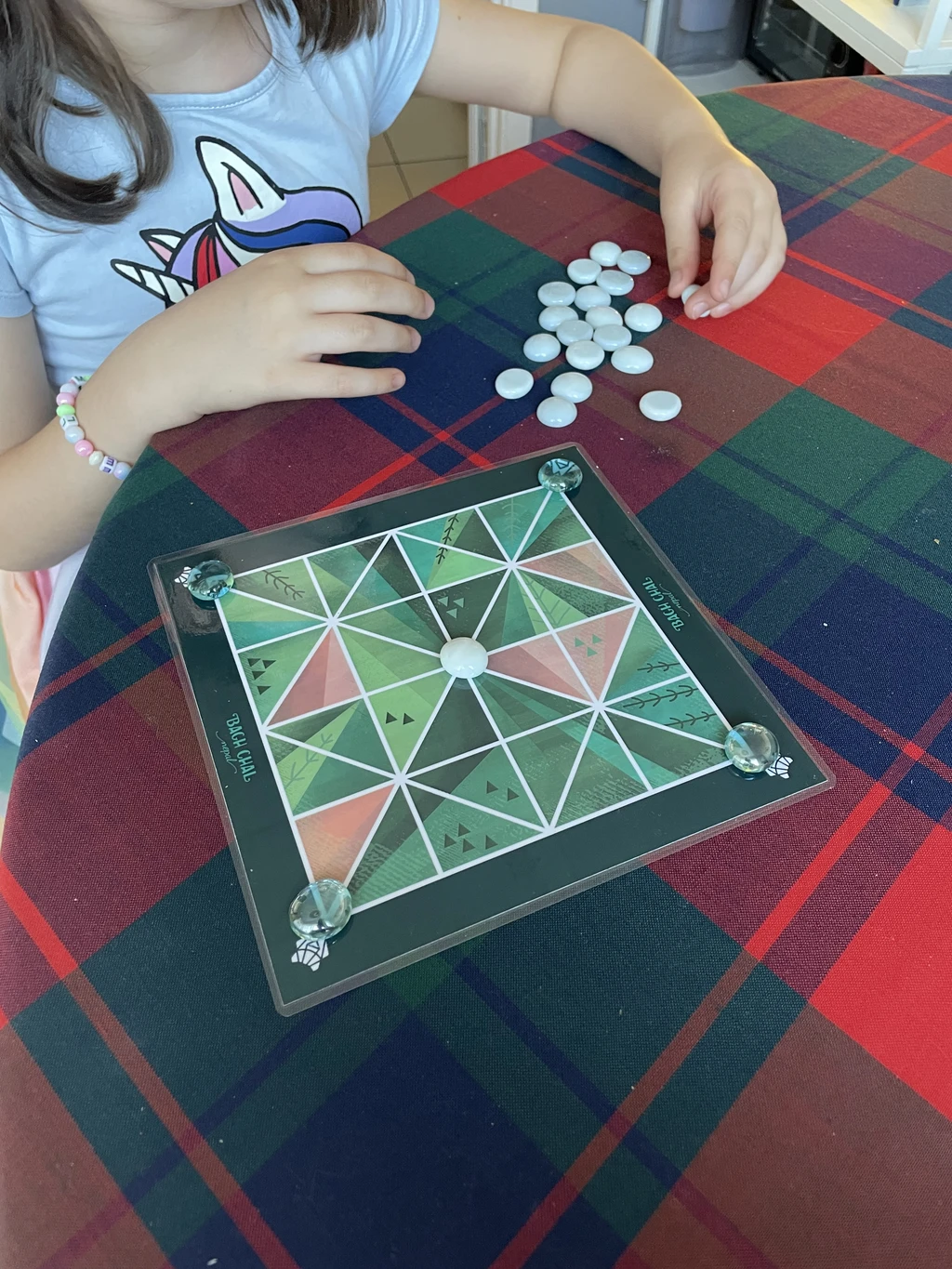 Jouer avec ma fille (Bagh Chal)